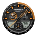 fury watch face android application logo